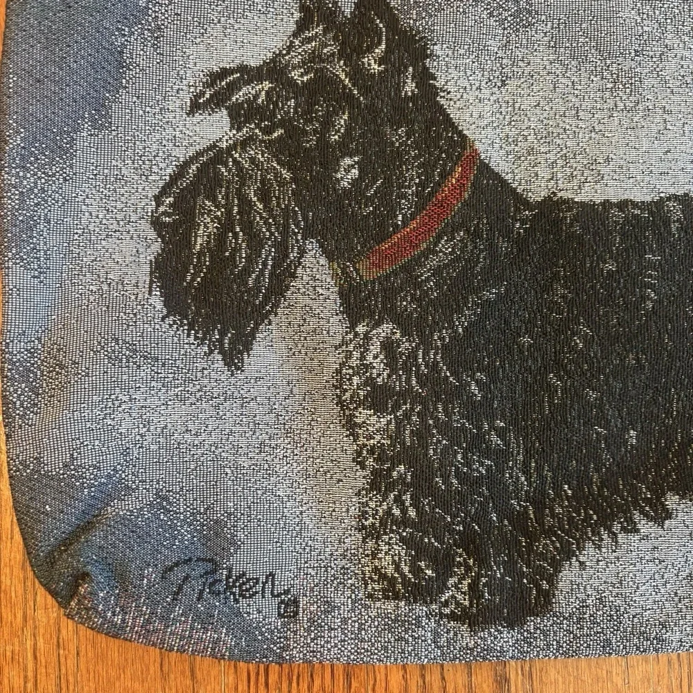 Linda Picken Scottish Terrier Scottie Dog Purse Tapestry‎ Tote Bag 17